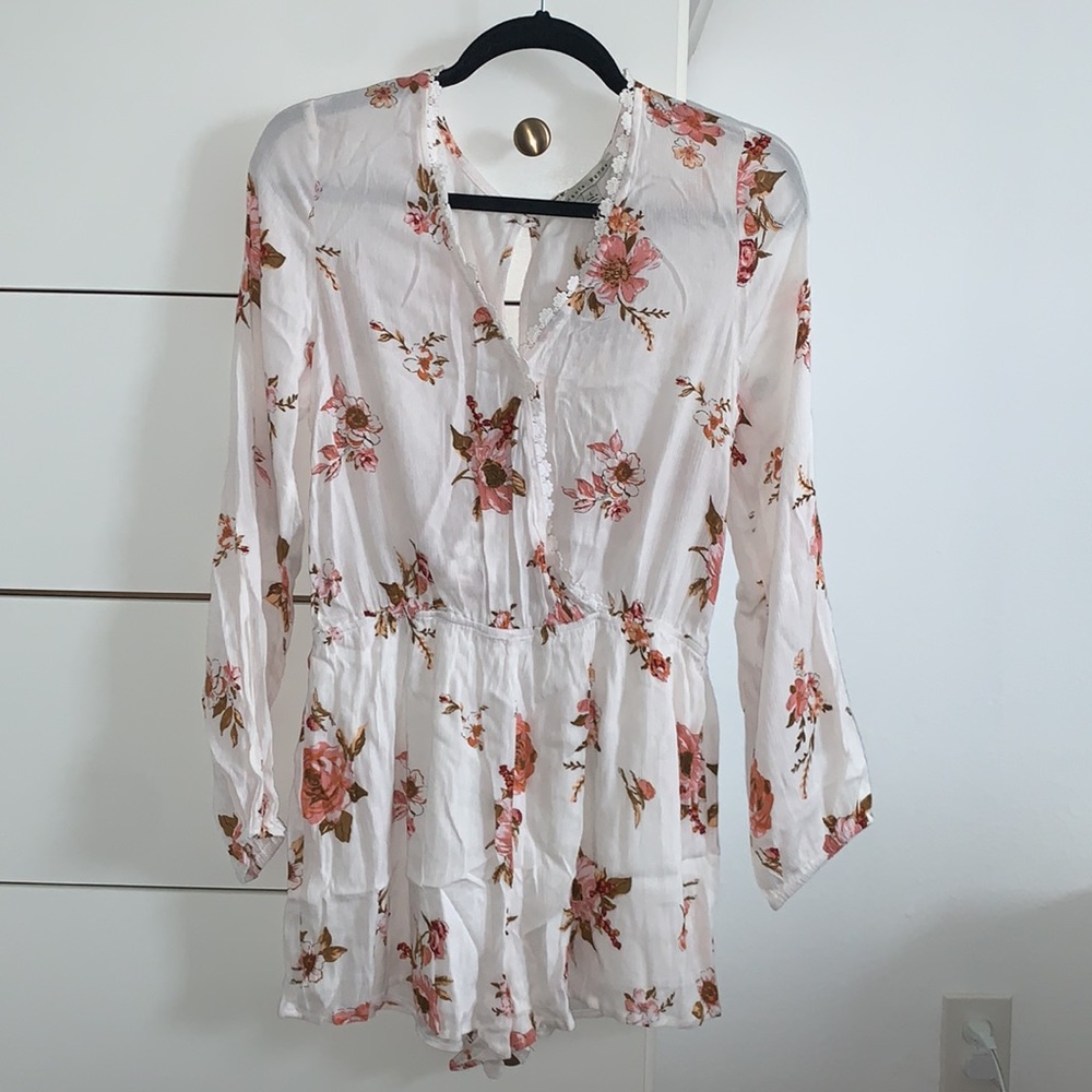 HAUTE MONDE Floral Romper